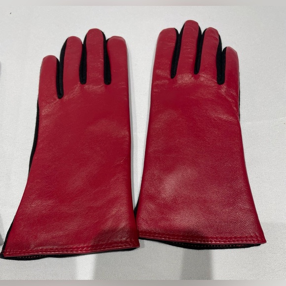 2 pair of leather upper driving gloves size L / XL - Picture 4 of 8